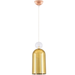 Φωτιστικό Οροφής 414LRC1802 Φ16x120cm 1xG9 5W Gold Opviq