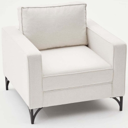 Πολυθρόνα Berlin 825BLC2788 80x91x83cm Cream