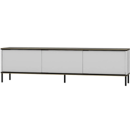 Έπιπλο Tηλεόρασης Imaj 382NRC1526 180x35x45,2cm Marble Effect Black-White