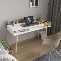 Γραφείο Flex 360ALE1303 120x53x72cm White-Oak