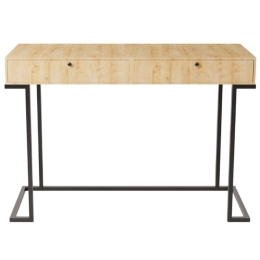 Κονσόλα Iki 285LCV1505 120x45x80cm Oak Μοριοσανίδα, Μέταλλο