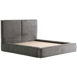 Κρεβάτι Nero (Για Στρώμα 180x200cm) 771MND1881 210x230x130cm Grey King Size