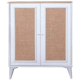 Ντουλάπι Mount 277WLN1104 90x41x105cm White-Oak Mdf