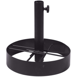 Βάση Ομπρέλας Στρογγυλή 154666 Φ45Χ42 cm Black Φ 60 mm