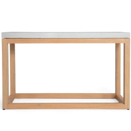 Κονσόλα Settimo Terazzo 100 0800018 100x30x65cm Natural-White Soulworks