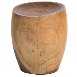 Σκαμπό Nual 0900011 42x42x54cm Natural Soulworks