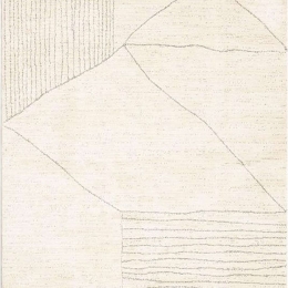 Χαλί Luna 24518 Ivory-Grey New Plan 133X190cm
