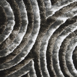 Χαλί New Divine Vino Brown-Grey 160X230cm