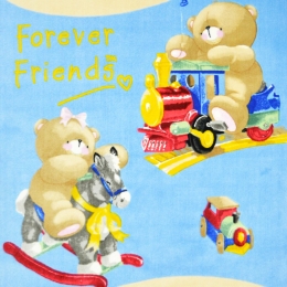 Χαλί F-Friends Printed 6109 Blue 160X230cm