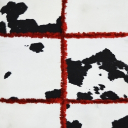 Χαλί Senses 5046 White-Black 140X200cm