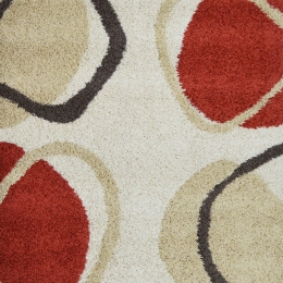 Χαλί Life 330(2473)/9301 Beige-Red 200X290cm