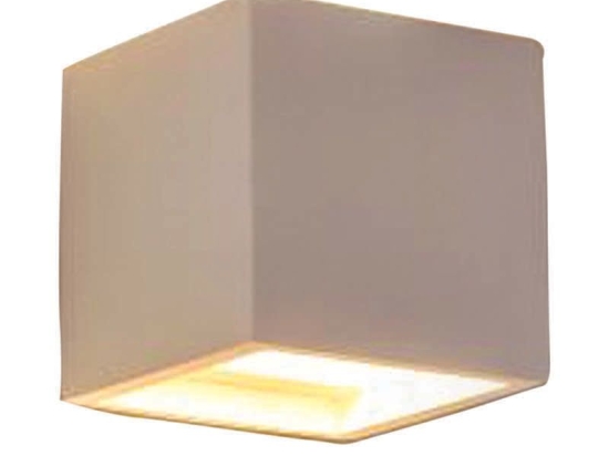 Φωτιστικό Τοίχου-Απλίκα 43414 11,5x11,5cm G9 White Inlight