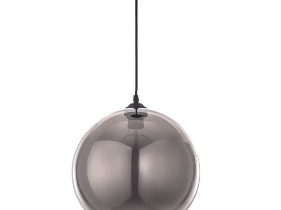 Φωτιστικό Οροφής 4355-ΑΒ Φ35cm Ε27 Black Inlight