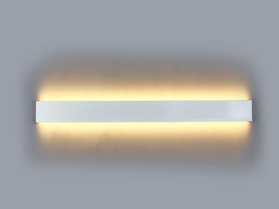 Φωτιστικό Τοίχου-Απλίκα Led 43013 80x4cm 1280Lm Chrome Inlight