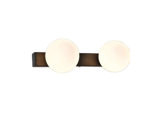 Φωτιστικό Τοίχου-Απλίκα 43422-2 L40cm 2xG9 Black-White Inlight