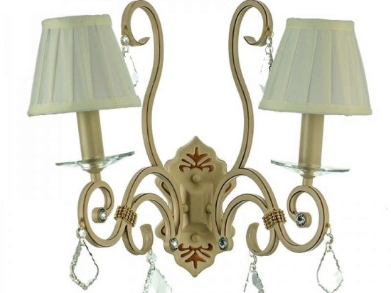 Φωτιστικό Τοίχου-Απλίκα 43308-2 37x41cm 2xΕ14 Beige Inlight