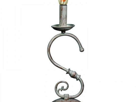 Φωτιστικό Επιτραπέζιο 3445 15x37cm 1xE14 Antique White Inlight