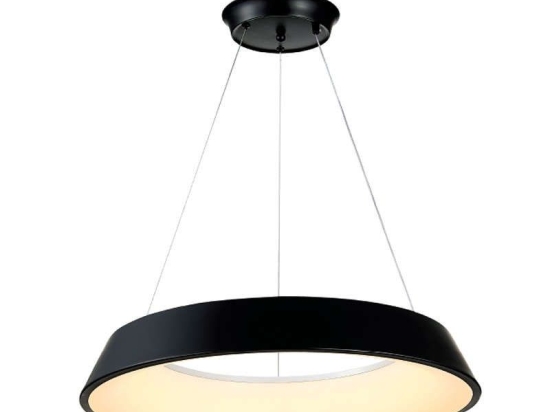 Φωτιστικό Οροφής Led 6010-Α 60,5x9cm 4000Lm Black Inlight