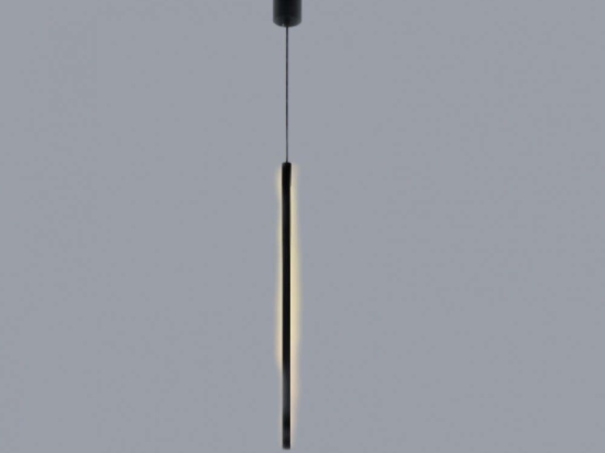 Φωτιστικό Οροφής Led 6023 60cm 560Lm Black Inlight Μέταλλο