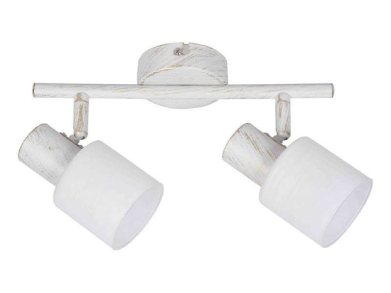 Φωτιστικό Οροφής-Σποτ 9079-2 27x7cm 2xE14 White Inlight