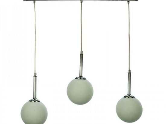 Φωτιστικό Οροφής-Ράγα 4515-3 30cm 3xG9 Chrome Inlight Μέταλλο,Γυαλί