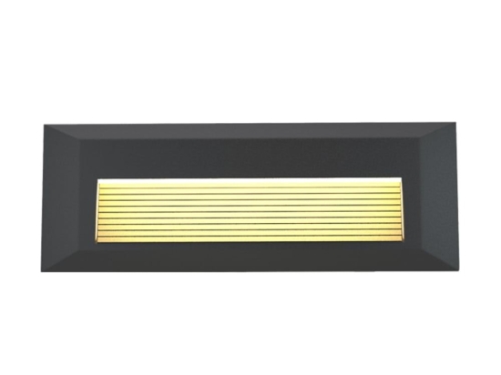 Φωτιστικό Τοίχου Mono 80201740 Led 3W 3000-6000K 150lm 22x2.8cm Anthracite ItLighting