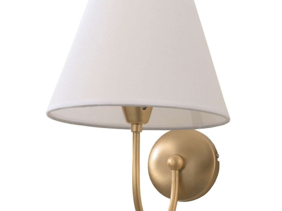 Φωτιστικό Τοίχου - Απλίκα 43022 19x15cm 1xE14 Matte Gold-White Inlight