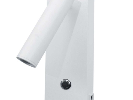 Φωτιστικό Τοίχου - Απλίκα 43037-WH 6x17cm Led 3W 3000K White Inlight