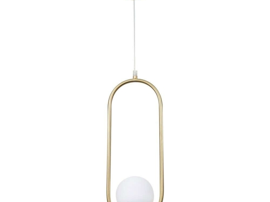 Φωτιστικό Οροφής 4022-GL 15x40cm 1xG9 Gold-White Inlight