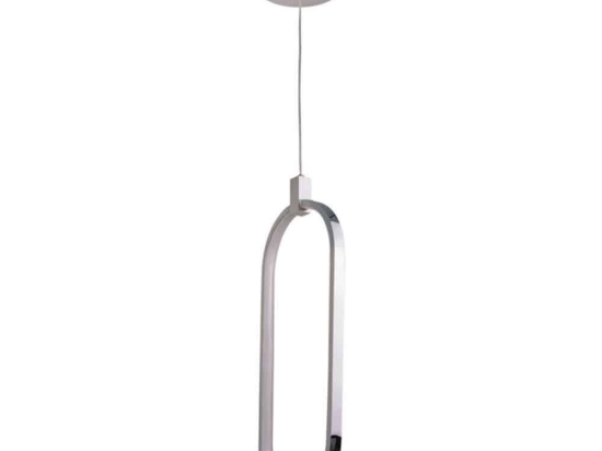 Φωτιστικό Οροφής 6059-CH 17x52cm Led 1100Lm 14W 3000K Chrome Inlight