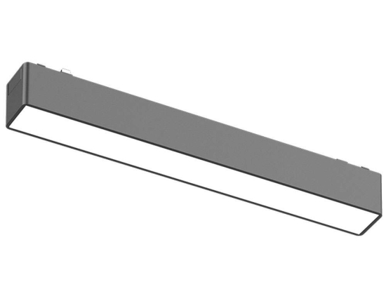 Γραμμικό Φωτιστικό Μαγνητικής Ράγας Ultra-Thin T03001-BL 23x2,6x2,4cm Led 700lm 10W 3000K Black Inlight