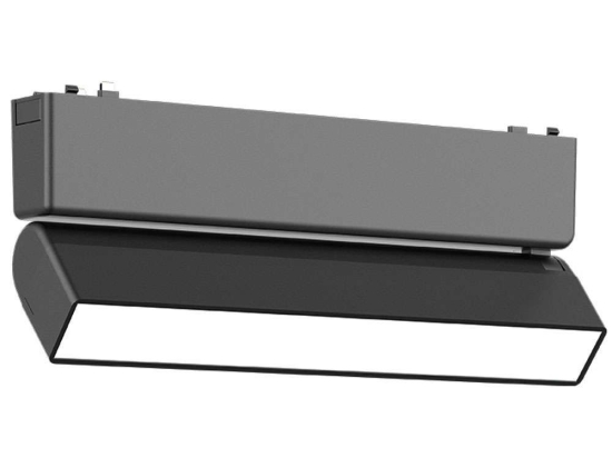 Γραμμικό Φωτιστικό Μαγνητικής Ράγας Ultra-Thin T03401-BL 23x2,6x8cm Led 700lm 10W 3000K Black Inlight