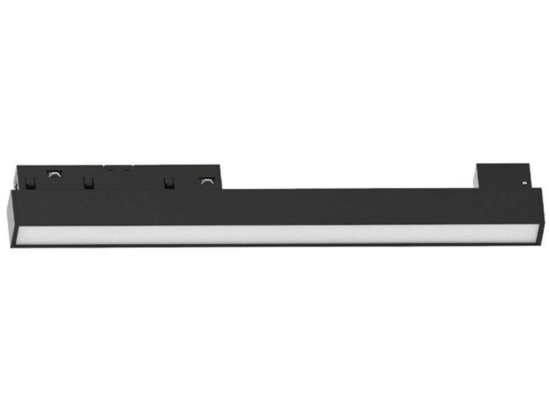 Γραμμικό Φωτιστικό Μαγνητικής Ράγας T01702-BL 30x2,2x4,3cm Led 720lm 12W 4000K Black Inlight