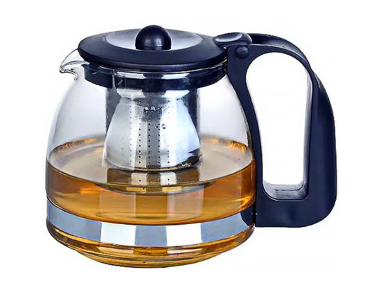Τσαγιέρα Με Φίλτρο 01-8741 700Ml Γυαλί Clear Estia Γυαλί