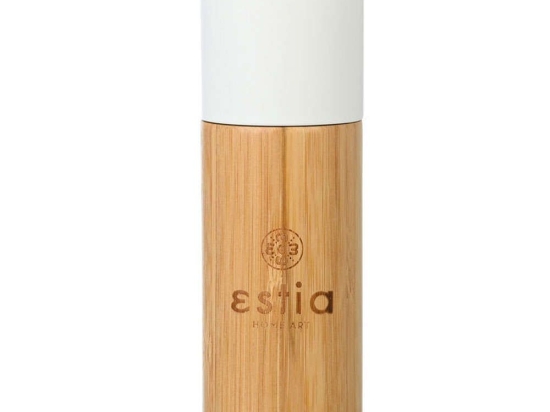 Μύλος Αλατιού-Πιπεριού Bamboo 01-19631 5x16cm White-Natural Estia Bamboo