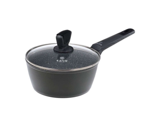 Κατσαρολάκι Γάλακτος Cuisson 01-11109 Φ18cm Black Estia 18 cm Αλουμίνιο