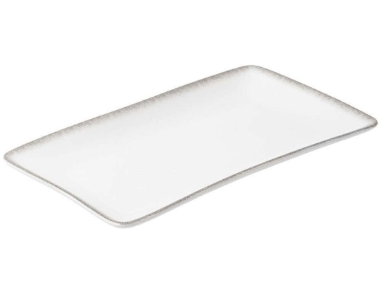 Πιατέλα Ορθογώνια Pearl 07-15411 21x10,5cm White Estia Πορσελάνη