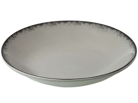 Πιάτο Βαθύ Pearl 07-16388 23cm Grey Estia Πορσελάνη