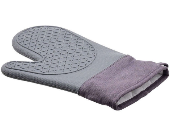 Γάντι Κουζίνας Αντιολισθητικό 01-13332 Grey Estia Σιλικόνη