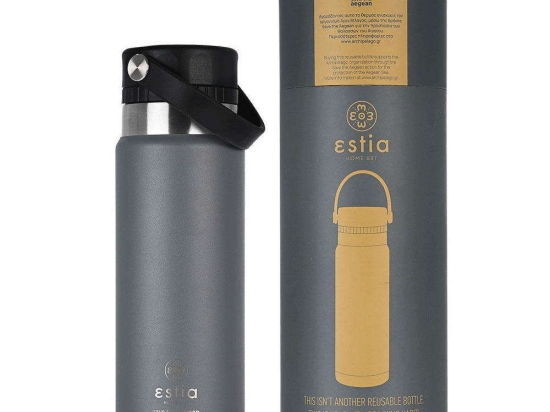 Θερμός Save The Aegean 01-17897 750ml Fjord Grey Estia