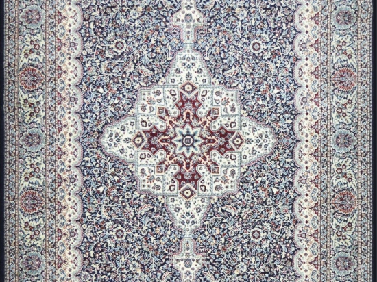Χαλί Nergis Blue-Beige Barok 75X220