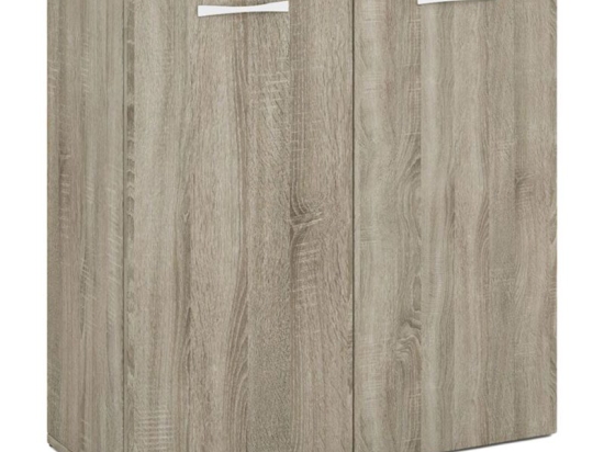 Παπουτσοθήκη Paulina pakoworld 16 ζευγών sonoma 75x33.5x85εκ