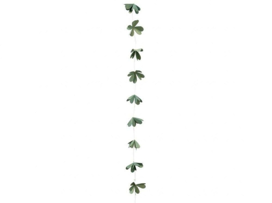 Διακοσμητική Γιρλάντα Clover LBTRD0015209 100cm Green-Gold Raeder Χαρτί