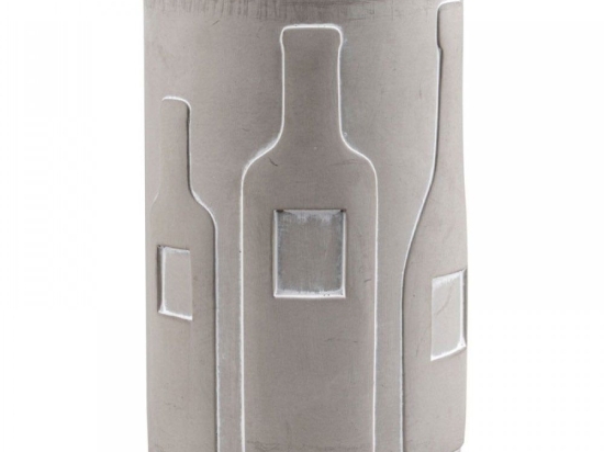 Σαμπανιέρα Big Bottles LBTRD0016239 13,5x21cm White-Grey Raeder Τσιμέντο