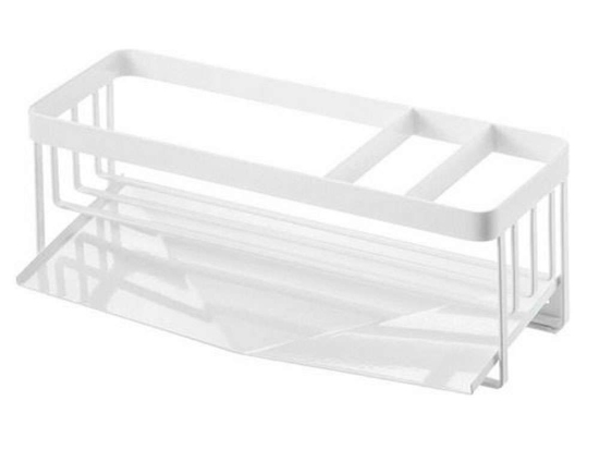 Βάση Οργάνωσης Νεροχύτη LBTYMZK5016 25x10x9,5cm White Yamazaki Ατσάλι