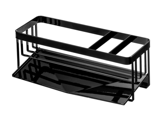 Βάση Οργάνωσης Νεροχύτη YMZK5017 25x10x9,5cm Black Yamazaki Ατσάλι