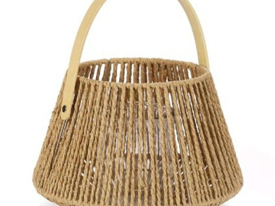 Φανάρι Bamboo AH-AX21535 Φ26x28,5 Natural Andrea House Bamboo