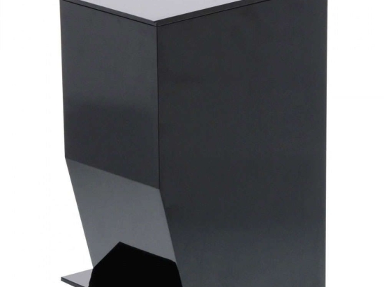 Κάδος Απορριμμάτων Step-On YMZK3386 12x19x27,5cm 4lt Black Yamazaki ABS