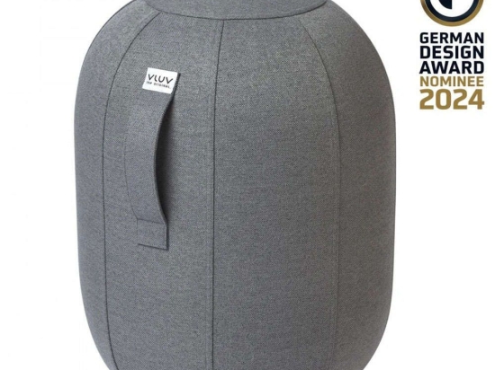 Πουφ Kapsul Stov VLKSL009MAS 60x43,5cm Grey
