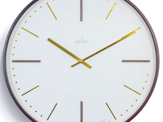 Ρολόι Τοίχου Knoll ACCTIM25066 53x5m Multi Acctim Ξύλο,Γυαλί
